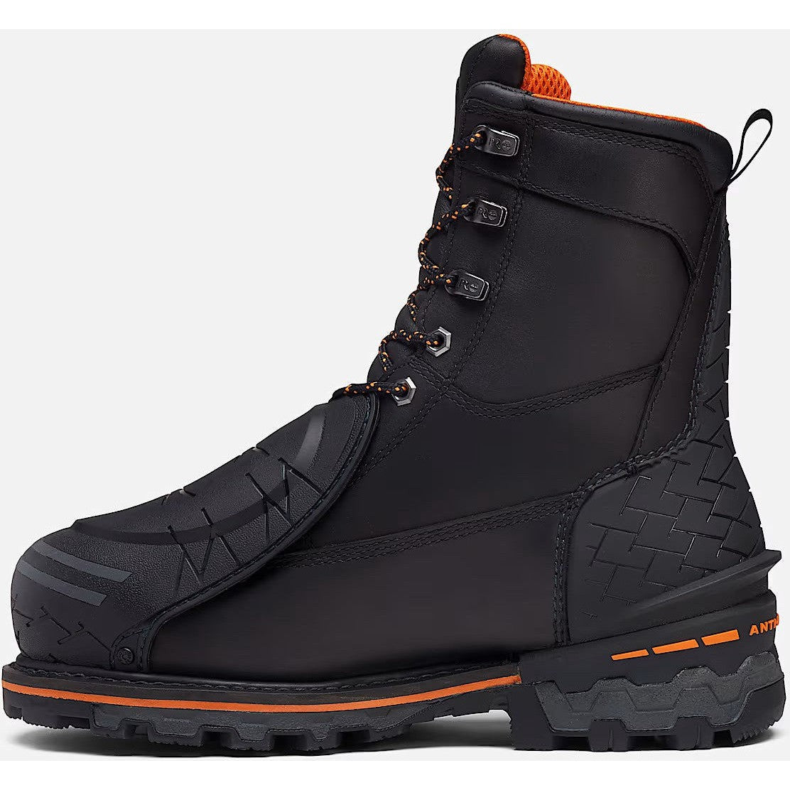 Timberland Pro Men's Boondock 8" Composite Toe Met Guard Work Boot -Black- TB0A66G7EDW - Overlook Boots