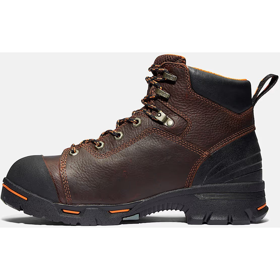 Timberland Pro Men's Endurance 6" Steel Toe WP Work Boot- Brown- TB152562214 - Overlook Boots