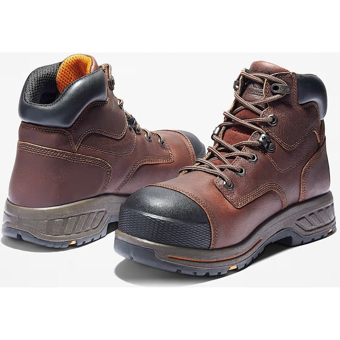 Timberland Pro Men's Helix Comp Toe Waterproof Work Boot- Brown- TB1A1VXG214 - Overlook Boots