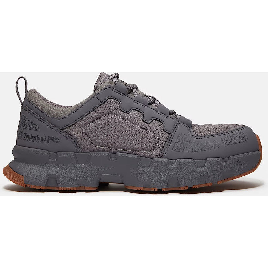 Timberland Pro Men's Powertrain Comp Toe Sneaker Work Shoe- Grey- TB0A67NQY55 7 / Medium / Grey - Overlook Boots