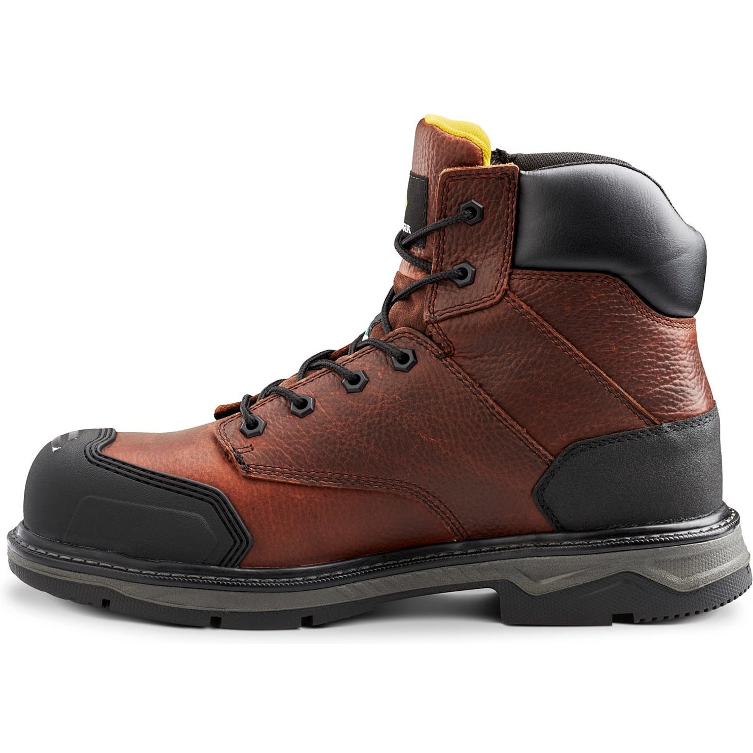 Terra Men's Patton 6" AT Waterproof Safety Work Boot -Brown- 4NS6BN  - Overlook Boots