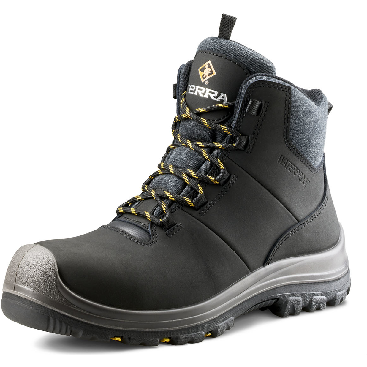 Terra Women's Findlay 6" Comp Toe Waterproof Comp Toe Work Boot- Black- 839LBK - Overlook Boots