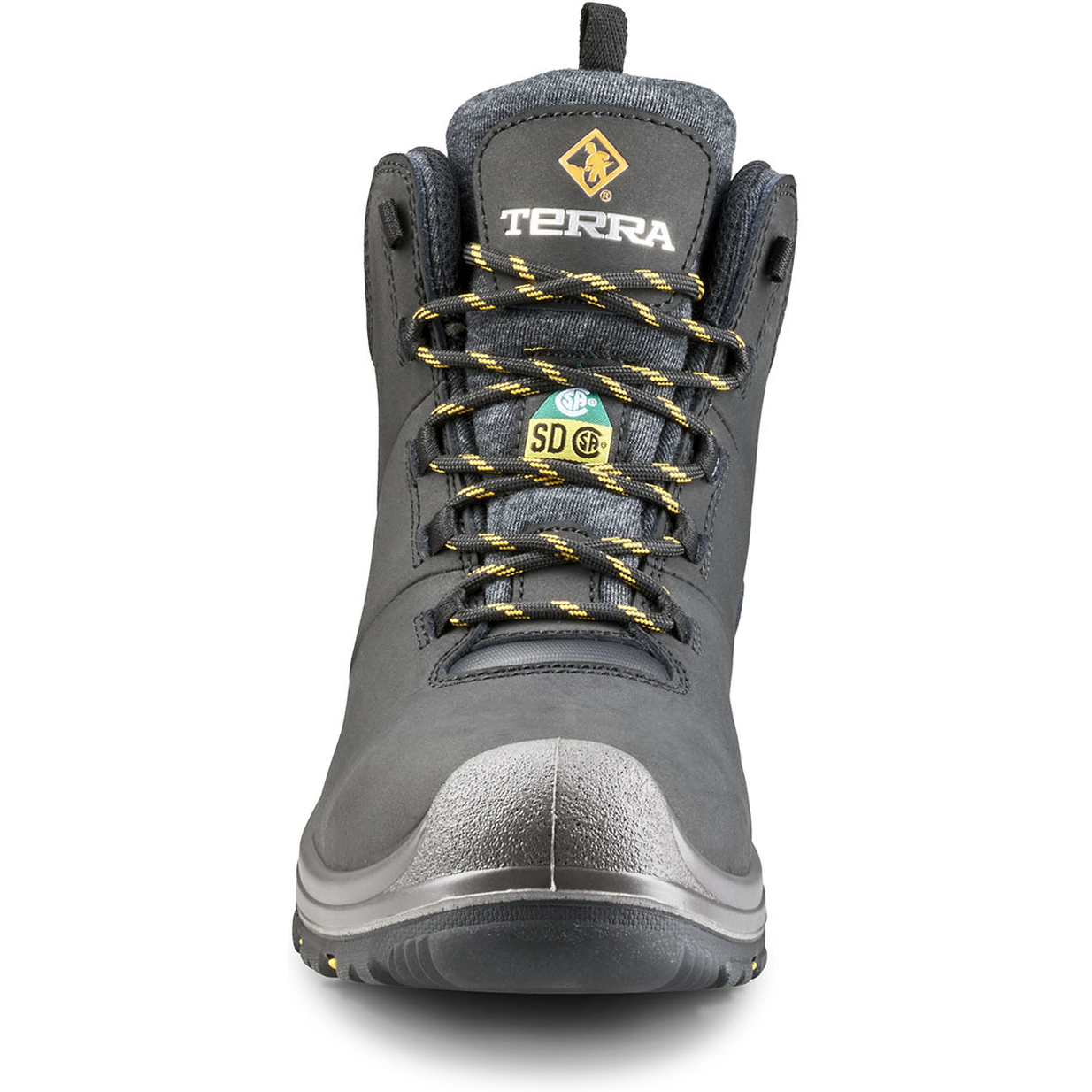 Terra Women's Findlay 6" Comp Toe Waterproof Comp Toe Work Boot- Black- 839LBK - Overlook Boots