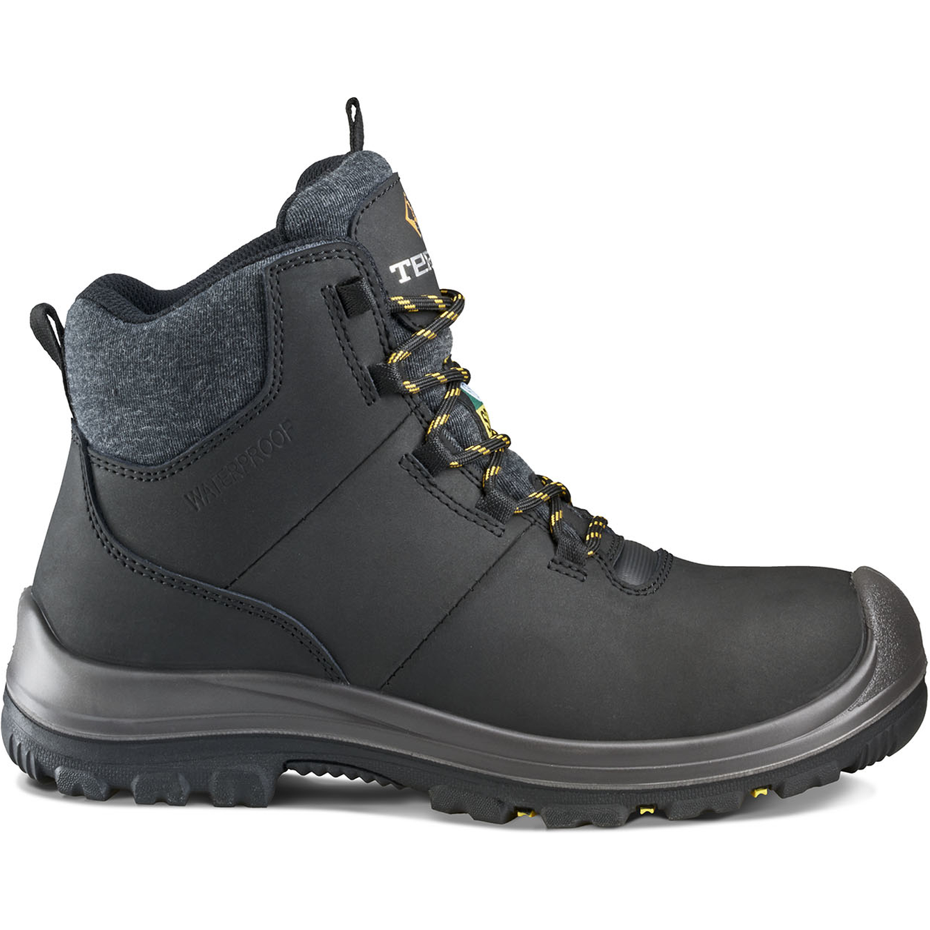 Terra Women's Findlay 6" Comp Toe Waterproof Comp Toe Work Boot- Black- 839LBK - Overlook Boots