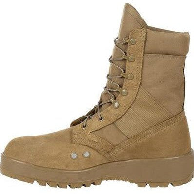 Rocky Men's Entry Level Hot Weather 8" Soft Toe USA Made Military Boot- RKC057  - Overlook Boots