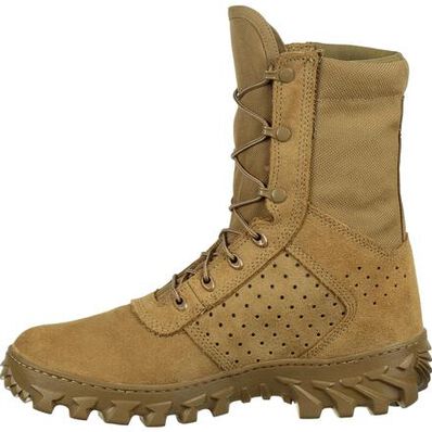 Rocky Men's S2V Enhanced Jungle 8" Soft Toe PR USA Made Military Boot- RKC071  - Overlook Boots