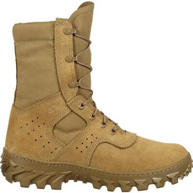 Rocky Men's S2V Enhanced Jungle 8" Soft Toe PR USA Made Military Boot- RKC071  - Overlook Boots