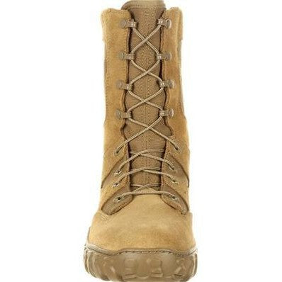 Rocky Men's S2V Predator 8" Soft Toe Tactical Military Boot- Brown- RKC072  - Overlook Boots