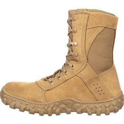 Rocky Men's S2V 8" Comp Toe USA Made Tactical Military Boot-Brown- RKC089  - Overlook Boots