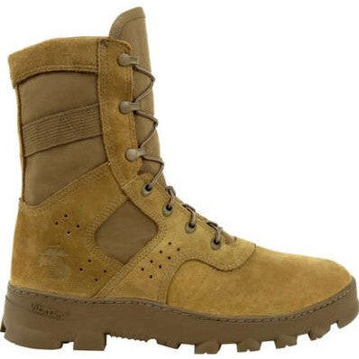 Rocky Men's USMC Tropical 8" Soft Toe PR USA Made Military Boot- RKC091  - Overlook Boots