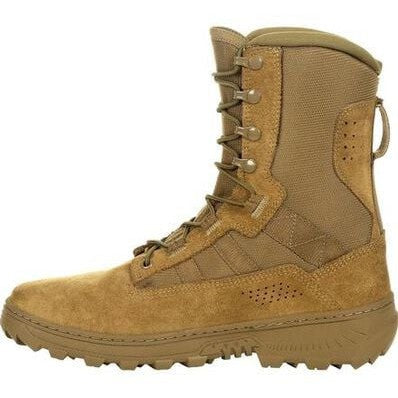 Rocky Men's Havoc Lightweight 8" Soft Toe Commercial Military Boot -Brown- RKC105  - Overlook Boots