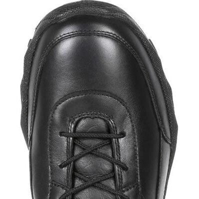 Rocky Men's Priority 5" Soft Toe Made in USA Duty Shoe- Black- RKD0043  - Overlook Boots