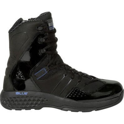 Rocky Men's Code Blue 8" Soft Toe Public Service Shoe -Black- RKD0084  - Overlook Boots