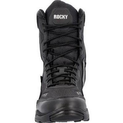 Rocky Men's Tac One 8" Soft Toe WP Public Service Boot -Black- RKD0111  - Overlook Boots