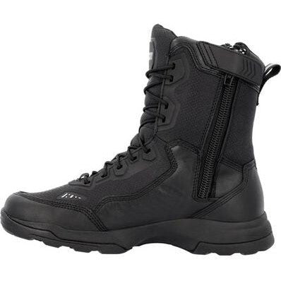 Rocky Men's Tac One 8" Soft Toe WP Public Service Boot -Black- RKD0111  - Overlook Boots