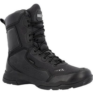 Rocky Men's Tac One 8" Soft Toe WP Public Service Boot -Black- RKD0111 8 / Medium / Black - Overlook Boots