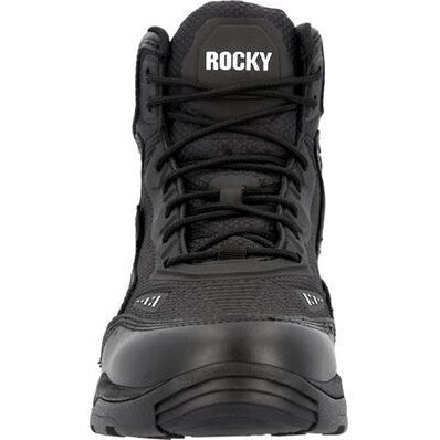 Rocky Men's Tac One 6" Soft Toe WP Public Service Boot -Black- RKD0112  - Overlook Boots