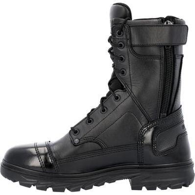 Rocky Men's Jump Pro 8" Soft Toe Waterproof Public Service Duty Boot - Black - RKD0120 - Overlook Boots