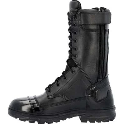 Rocky Men's Jump Pro 10" Soft Toe WP Public Service Duty Boot - Black - RKD0121 - Overlook Boots