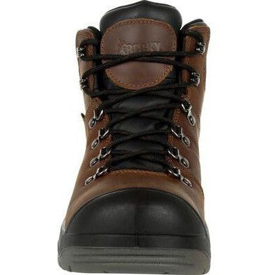 Rocky Women's Worksmart Comp Toe WP Work Boot -Brown- RKK0265  - Overlook Boots