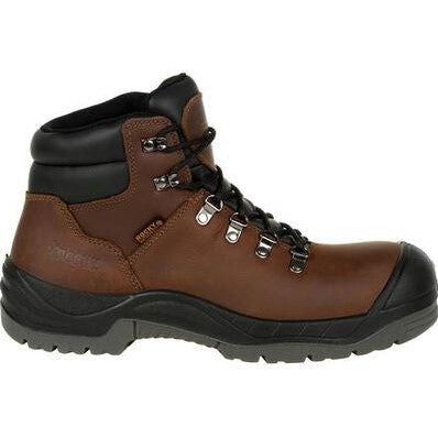 Rocky Women's Worksmart Comp Toe WP Work Boot -Brown- RKK0265  - Overlook Boots