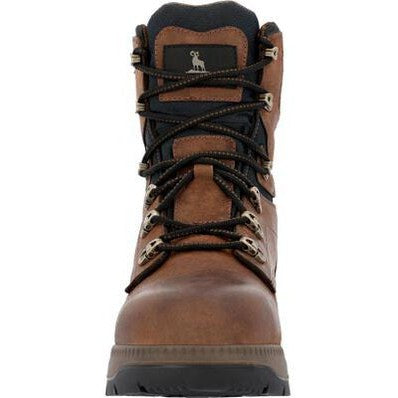 Rocky Men's Worksmart 8" Comp Toe WP Work Boot -Horse- RKK0459  - Overlook Boots