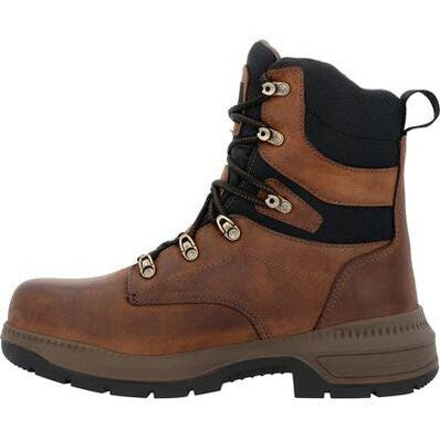 Rocky Men's Worksmart 8" Comp Toe WP Work Boot -Horse- RKK0459  - Overlook Boots