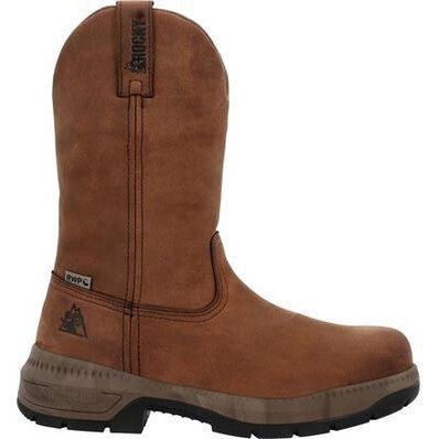 Rocky Men's Worksmart 11" Soft Toe WP Work Boot -Horse- RKK0461  - Overlook Boots