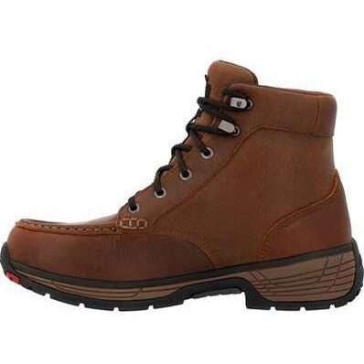 Rocky Men's Treadflex 6" Soft Toe WP Work Boot -Crazy Horse- RKK0466  - Overlook Boots