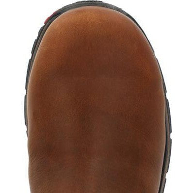 Rocky Men's Treadflex 11" Comp Toe WP Wellington Work Boot- Crazy Horse- RKK0469  - Overlook Boots