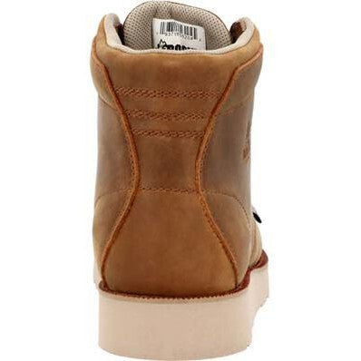 Rocky Men's Monocrepe Wedge 6" Soft Toe WP Work Boot -Horse- RKK0470  - Overlook Boots