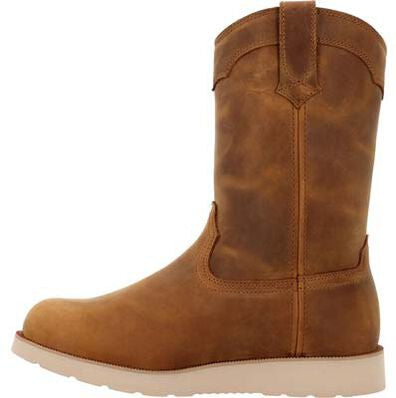 Rocky Men's Monocrepe Wedge 11" Comp Toe WP Wellington Work Boot - RKK0474  - Overlook Boots