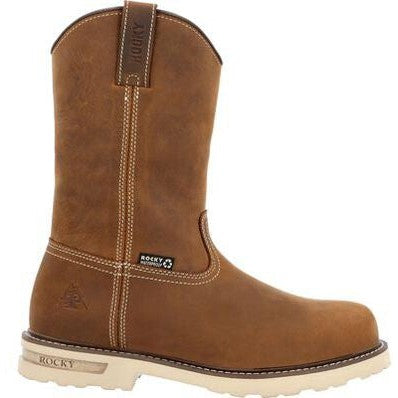 Rocky Men's Grindstone XTR 11" Comp Toe WP Work Boot- Horse- RKK0492 - Overlook Boots