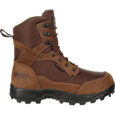 Rocky Men's Ridgetop 8" Soft Toe WP 600G Ins Outdoor Boot- Brown- RKS0384  - Overlook Boots