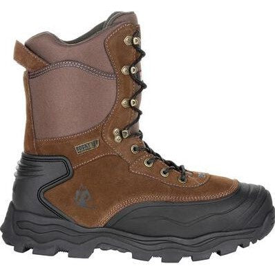 Rocky Men's Multi-Trax 8" Soft Toe WP 800G Ins Outdoor Boot- Brown- RKS0417  - Overlook Boots