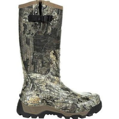 Rocky Men's Sport Pro 16" Soft Toe WP Rubber Snake Boot -Realtree- RKS0450  - Overlook Boots