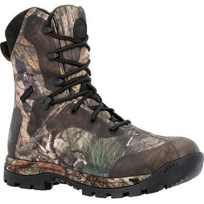 Rocky Men's Lynx 8" WP 1000G Outdoor Hunt Boot Mossy Oak RKS0627  - Overlook Boots