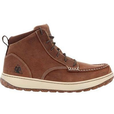 Rocky Men's Dry Strike 5" Soft Toe Slip Resist Outdoor Shoe -Brown- RKS0632  - Overlook Boots