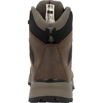 Rocky Men's Trophy 6" Soft Toe WP Hiking Outdoor Boot -Brown- RKS0637  - Overlook Boots