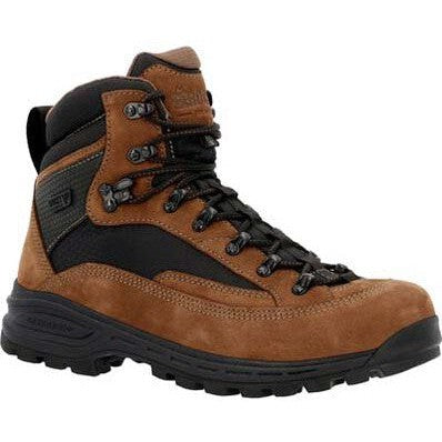 Rocky Men's Mtn Stalker Pro 6" Soft Toe WP Mountain Boot -Brown- RKS0643 8 / Medium / Brown - Overlook Boots