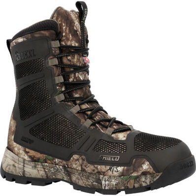 Rocky Men's Quickfire 9" Soft Toe 600G Insulated Hunt Boot Realtree - RKS0652 8 / Medium / Realtree - Overlook Boots