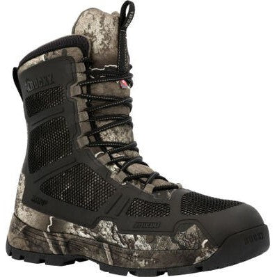 Rocky Men's Quickfire 9" Soft Toe 200G Insulated Hunt Boot Excape - RKS0653 8 / Medium / Realtree - Overlook Boots