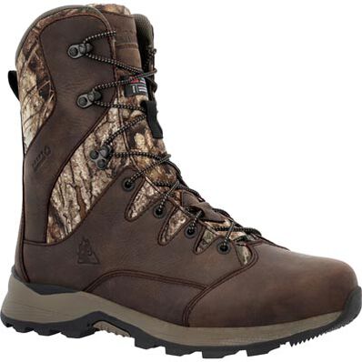 Rocky Men's Trophy Series 9" Soft Toe WP 800G Hunt Boot -Realtree- RKS0654 8 / Medium / Realtree APX - Overlook Boots