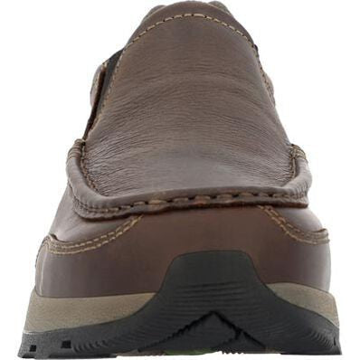 Rocky Men's Trophy Series 3" Soft Toe WP Slip On Outdoor Shoe - Brown- RKS0658  - Overlook Boots