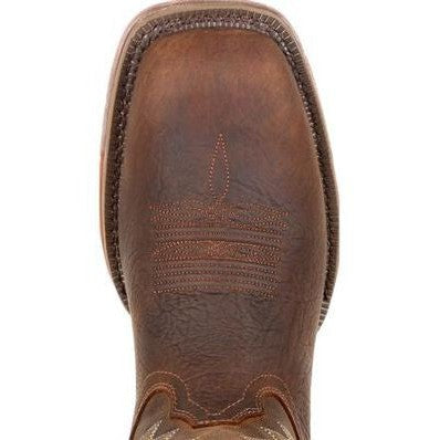 Rocky Men's Long Range 11" Square Toe WP Western Boot -Brown- RKW0278  - Overlook Boots
