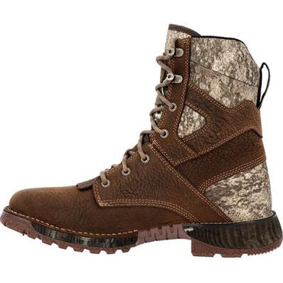 Rocky Men's Hi Wire 8" WP Slip Resist Western Hunt Boot -Earth- RKW0428  - Overlook Boots