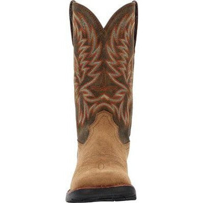 Rocky Men's Bronco 12" Comp Toe WP Western WorkBoot- Tobacco- RKW0452  - Overlook Boots