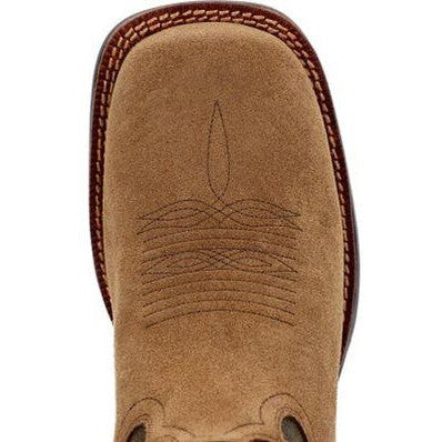 Rocky Men's Bronco 12" Comp Toe WP Western WorkBoot- Tobacco- RKW0452  - Overlook Boots