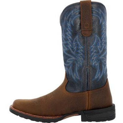 Rocky Men's Bronco 12" Soft Toe WP Western Work Boot- Brown- RKW0453  - Overlook Boots