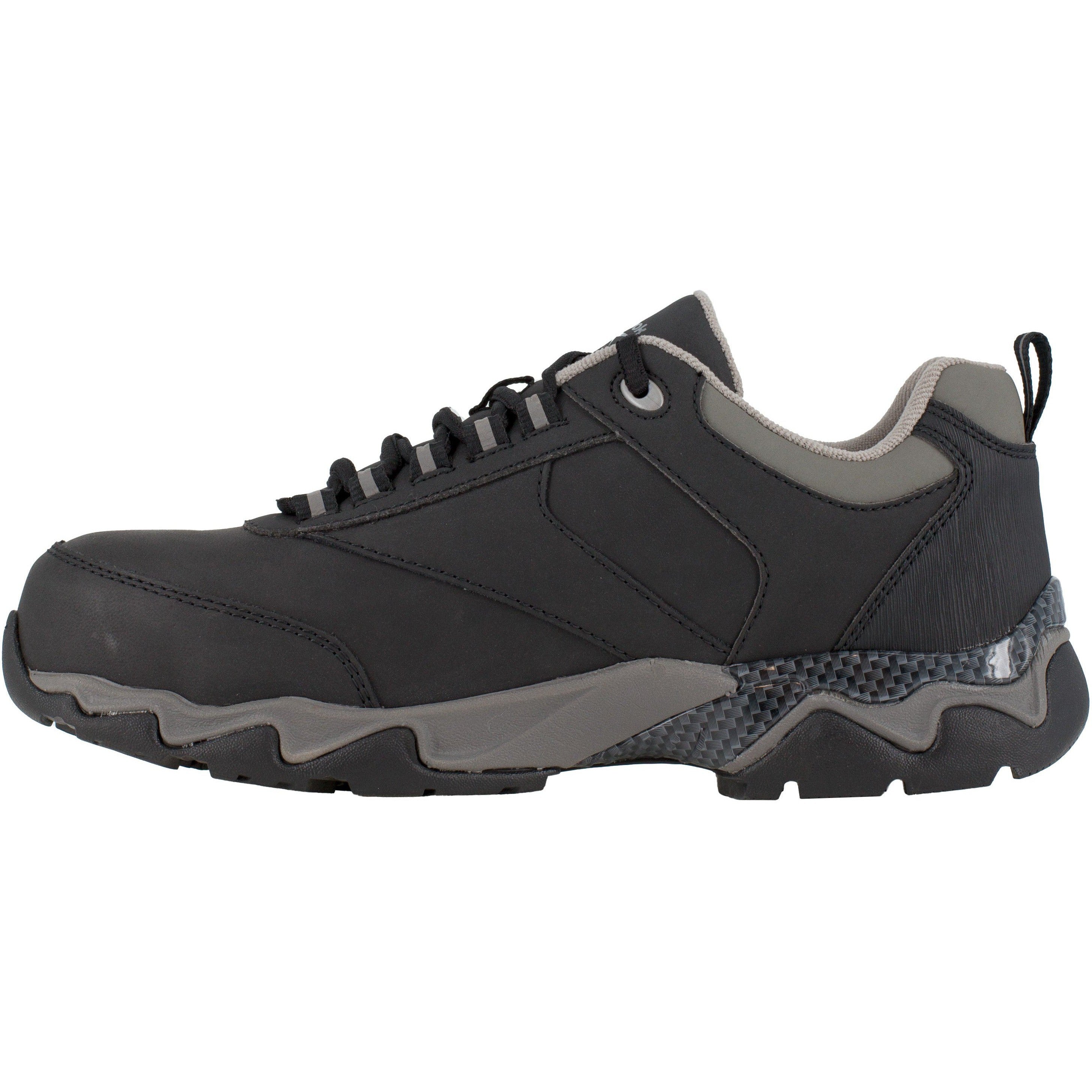 Reebok Men's Beamer Comp Toe Athletic Work Shoe- Black- RB1062 - Overlook Boots